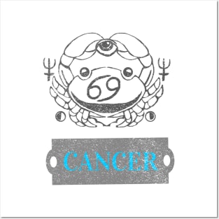 CANCER HOROSCOPE SIGN Posters and Art